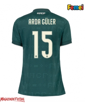 Real Madrid Arda Guler #15 Tricou Fotbal Replică 2026-27 Femei Deplasare Real Madrid Arda Guler #15 Tricou Fotbal Replică 2026-27 Femei Deplasare